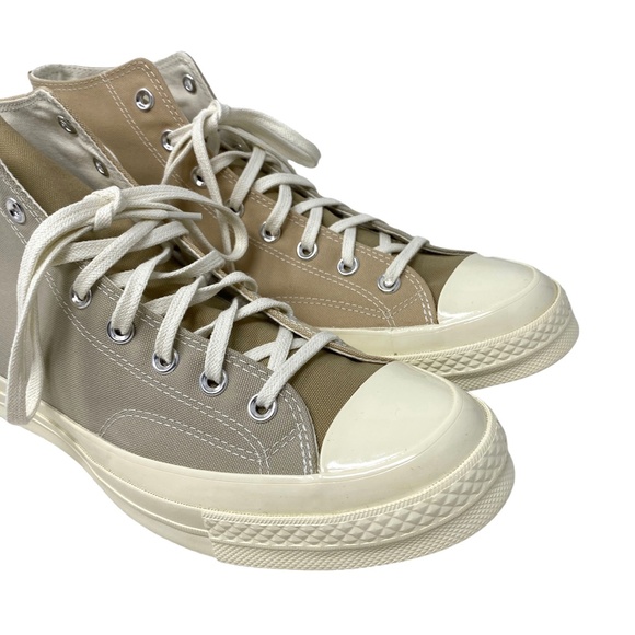 Converse Chuck 70 High Sneakers Beach Stone Canvas Shoes Casual For Men A05658C - Picture 4 of 9